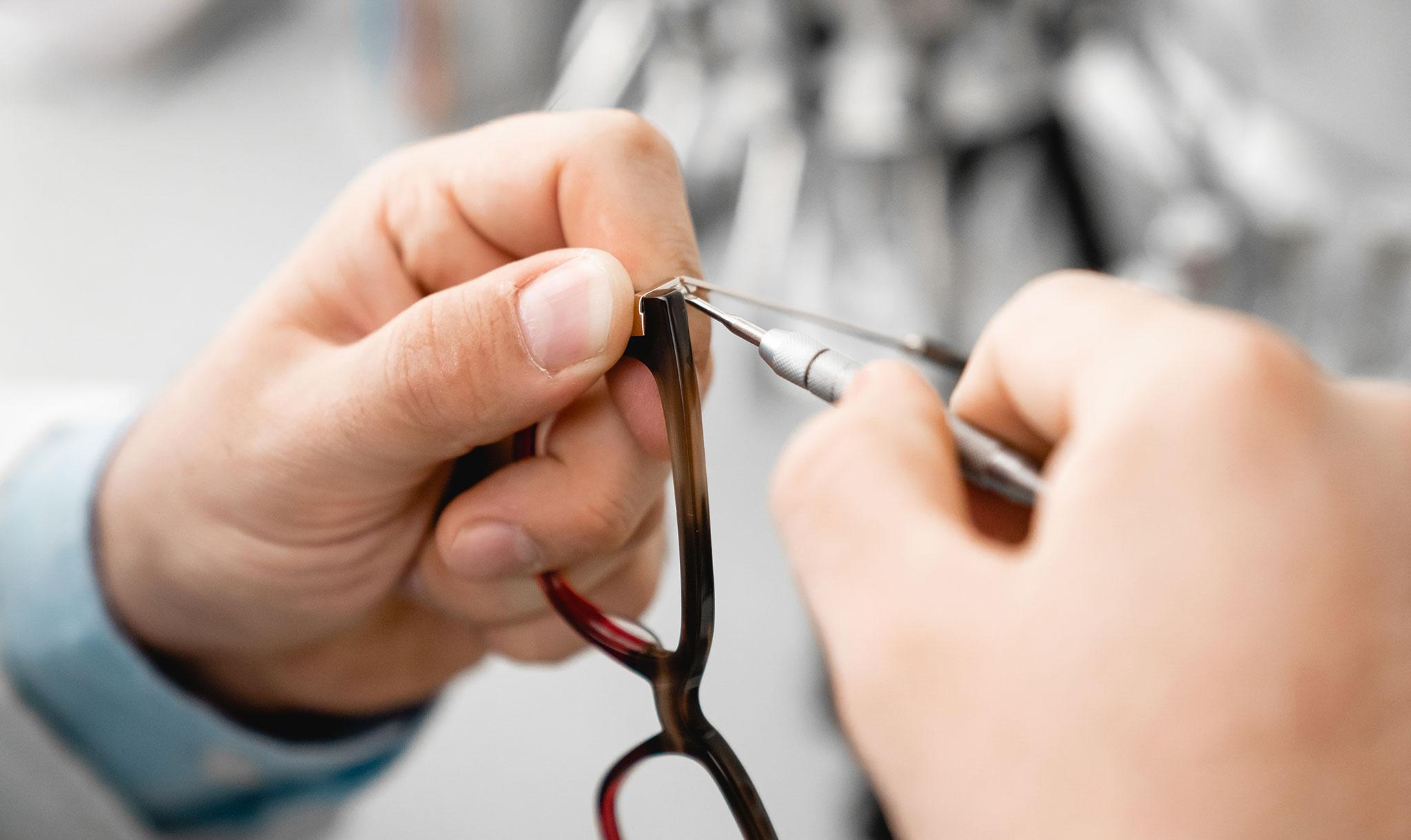 Brillen reparatur service Clearance